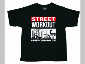 Street Workout Performance detské tričko 100%bavlna Fruit of The Loom 